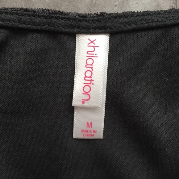 Xhilaration gray mini lace dress size medium - Picture 4 of 5